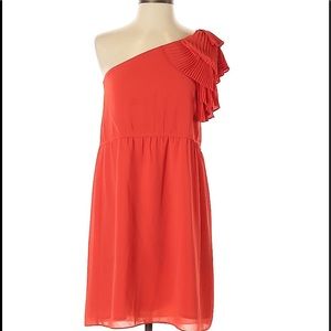 MM COUTURE BY MISS ME ORANGE DRESS SIZE SMALL